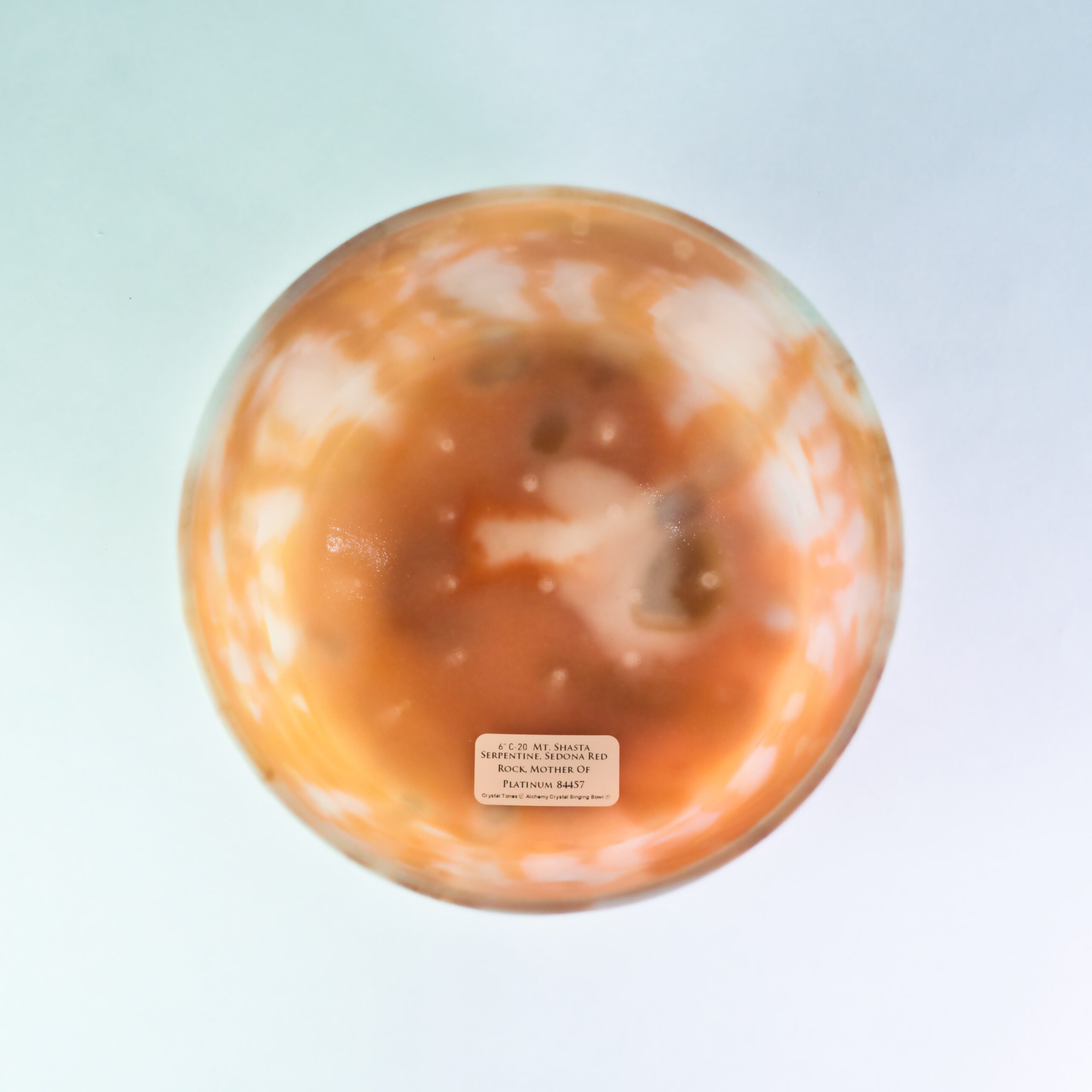 MT. SHASTA SERPENTINE, SEDONA RED ROCK, Mother of Platinum 6inch
